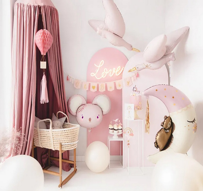 Balon foliowy Miś na księżycu 80x98cm FB196 PartyDeco